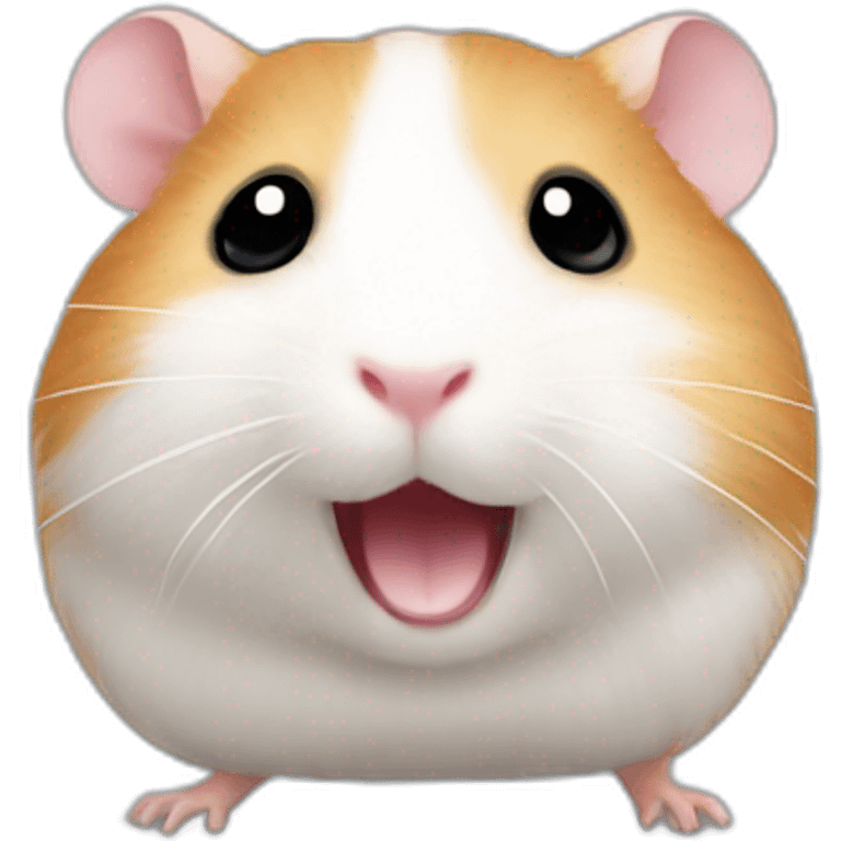 hamster in Ballett rock emoji