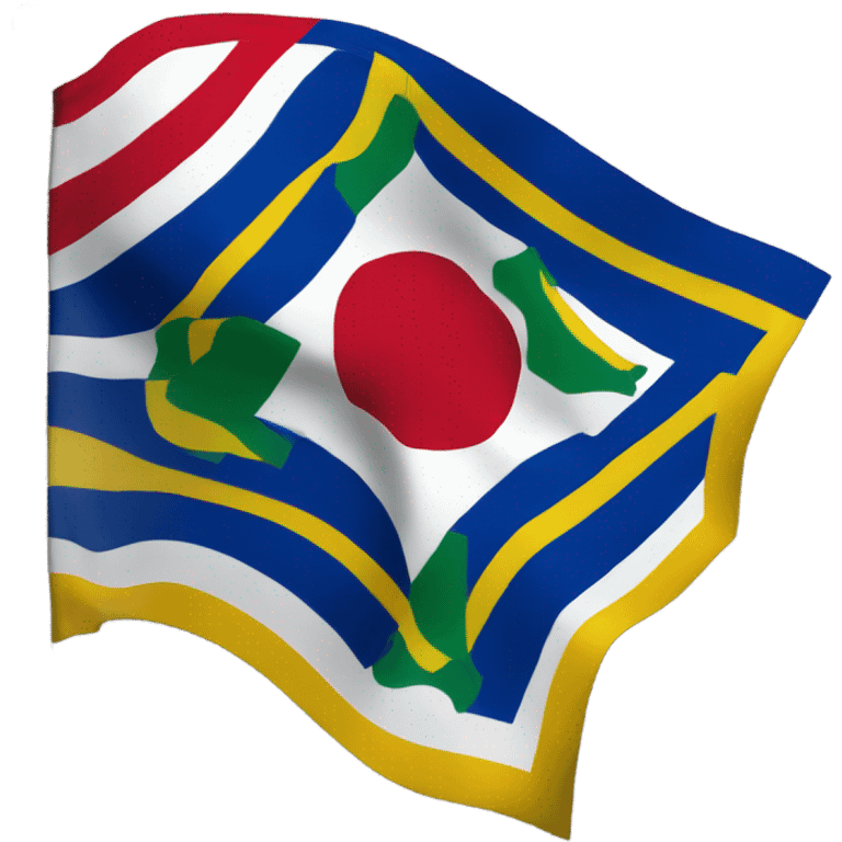 Flag of the Brazilian state Pará emoji