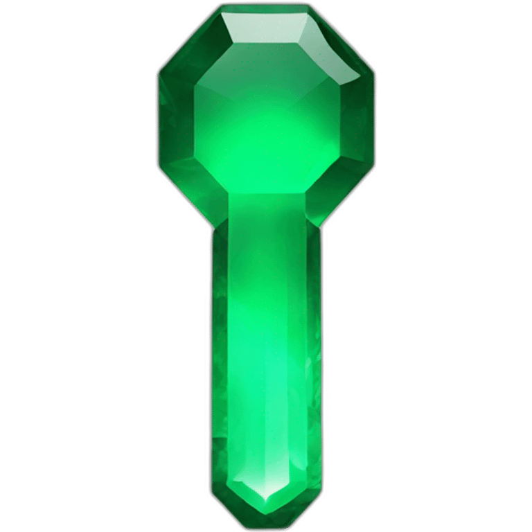 emerald stop button emoji