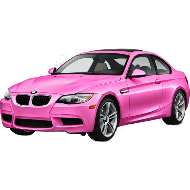 Pink bmw emoji