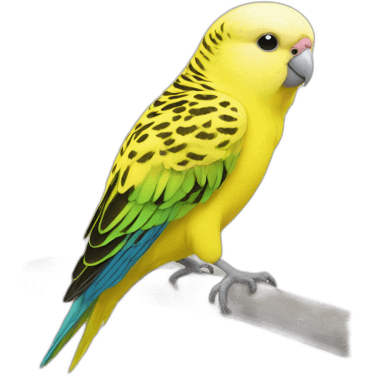 Yellow budgie emoji