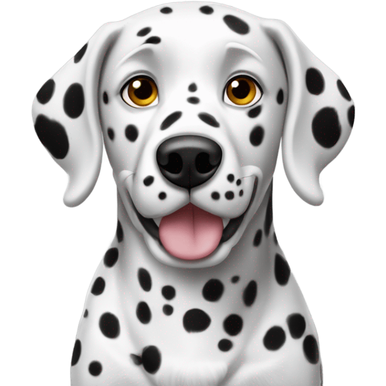 Dalmatian rating  emoji