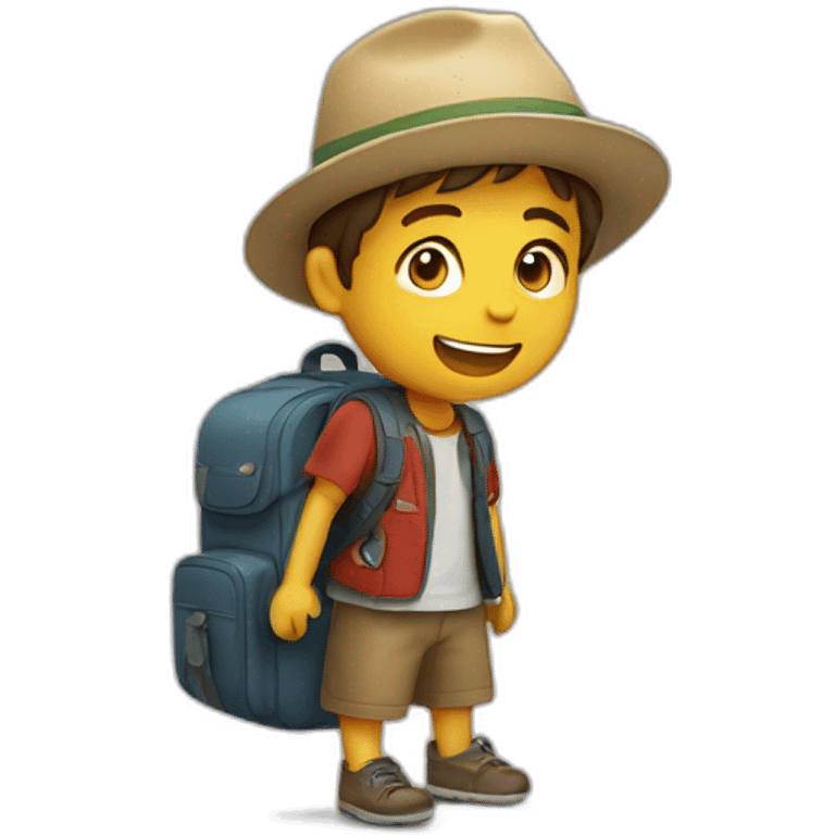 boy traveler emoji