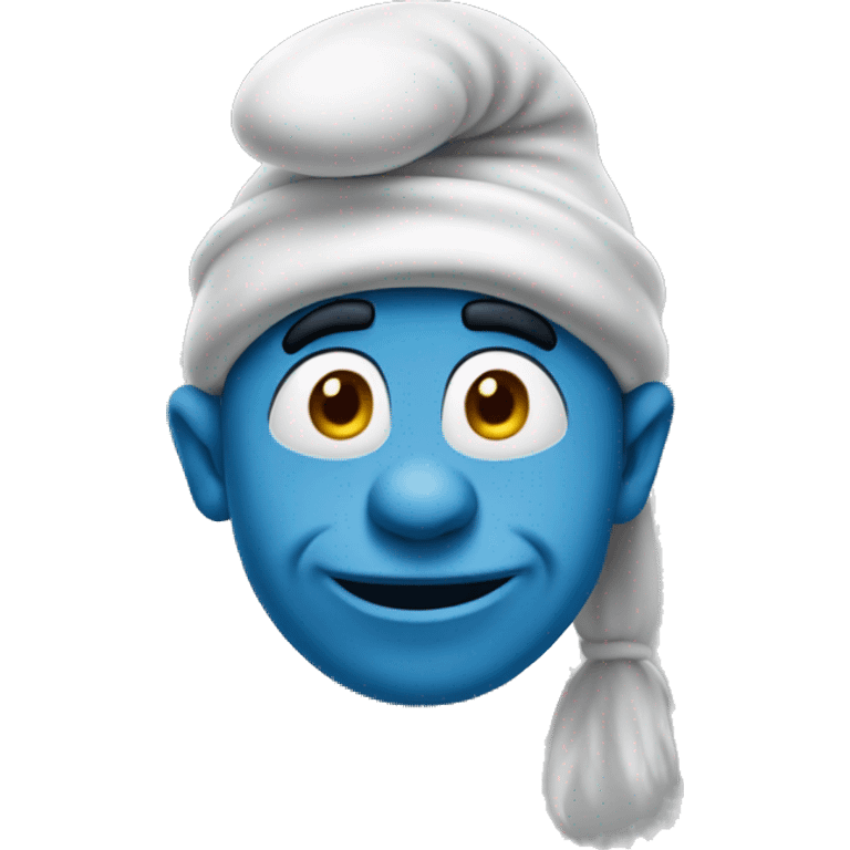 Smurf emoji