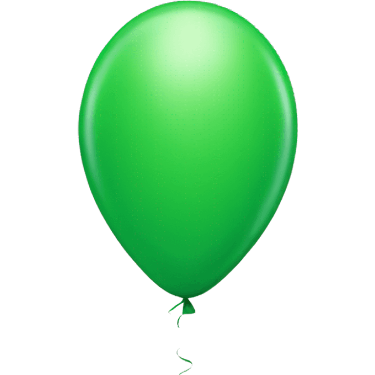 green balloon emoji