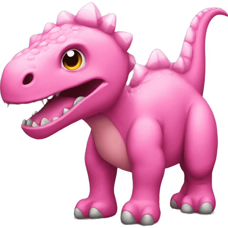 Pink dinosaur  emoji