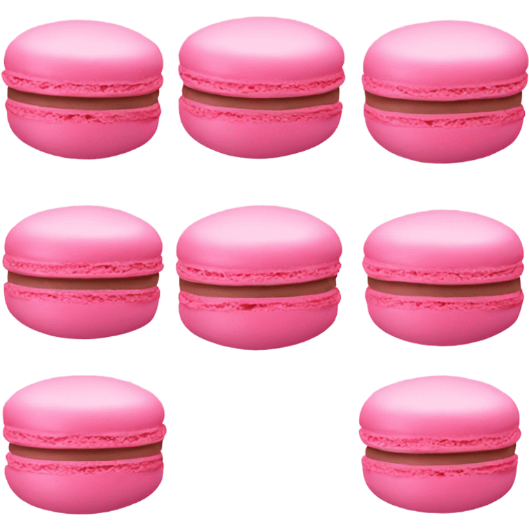 pink macaron  emoji