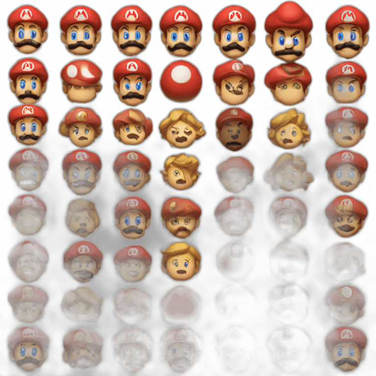 mario characters emoji