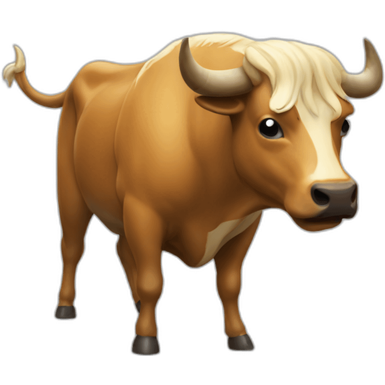 bitcoin bull emoji