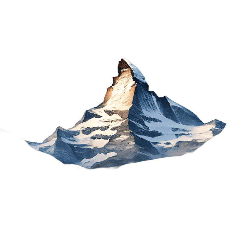 An image of the Matterhorn emoji