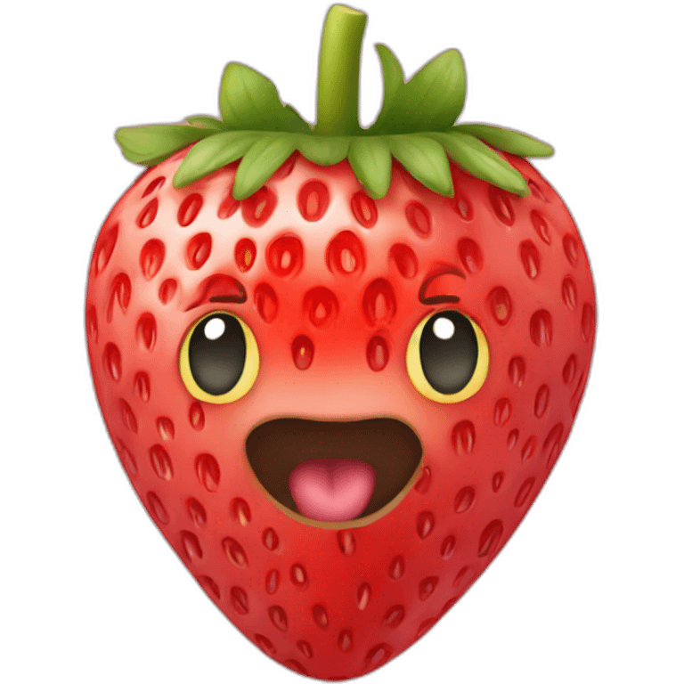 Strawbery emoji