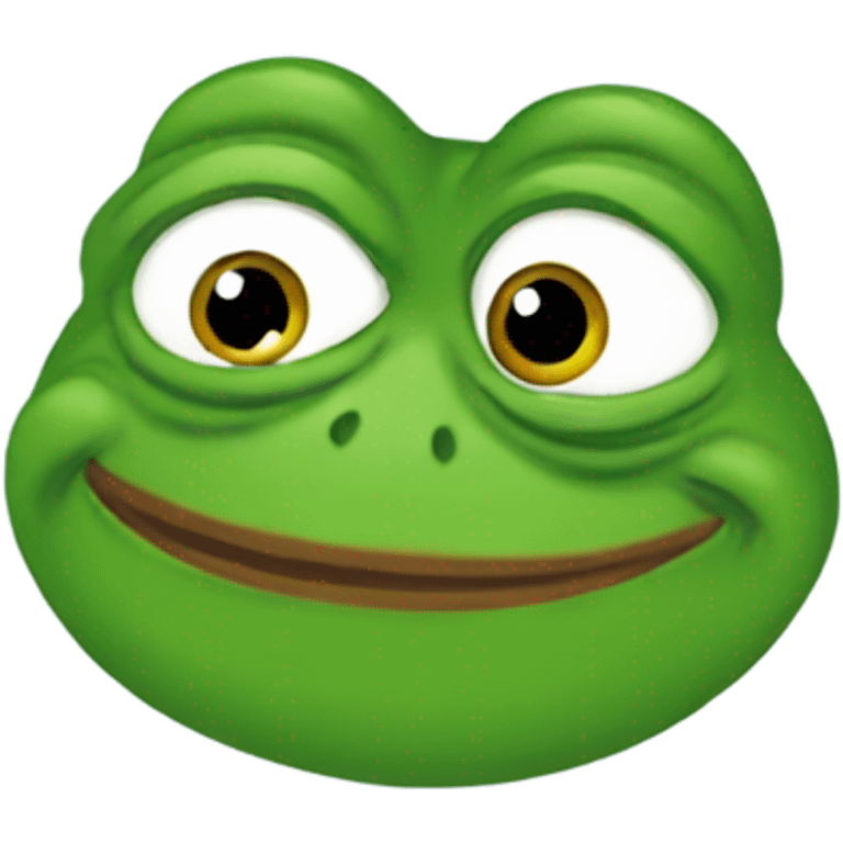 Pepe the frog emoji