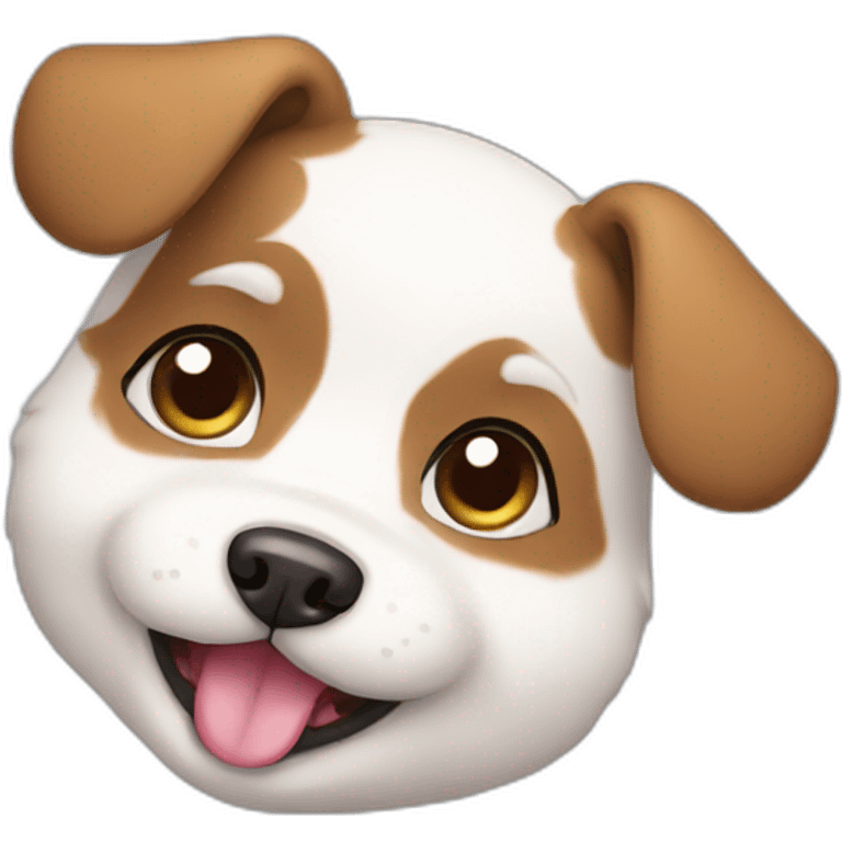 kawaii dog emoji