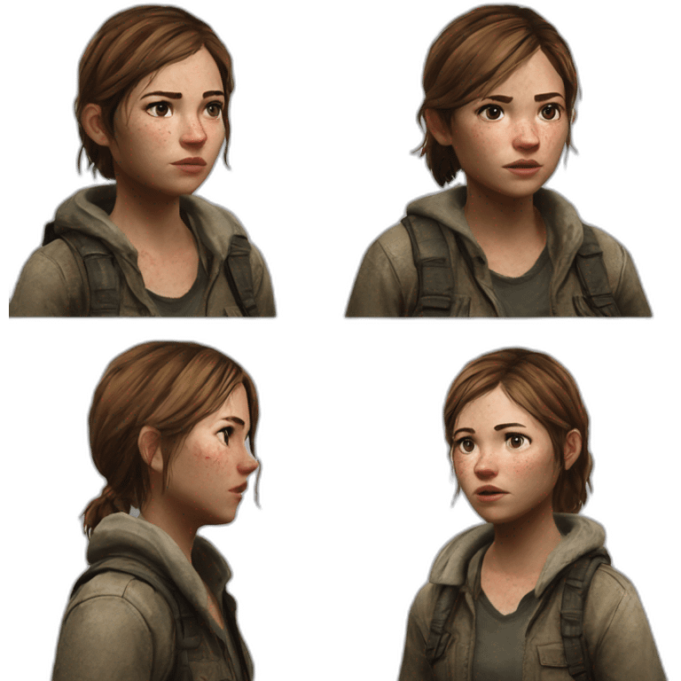 Ellie Williams the last of us emoji