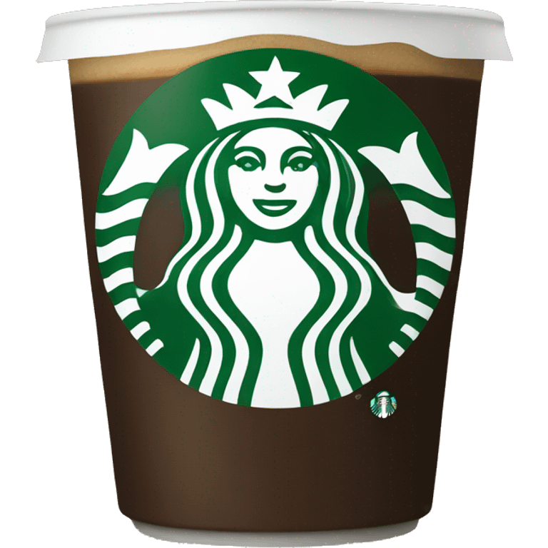 Starbucks coffee emoji