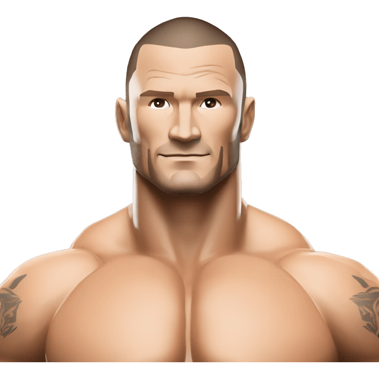 Randy Orton wwe superstar le plus réaliste possible avec un titre  emoji