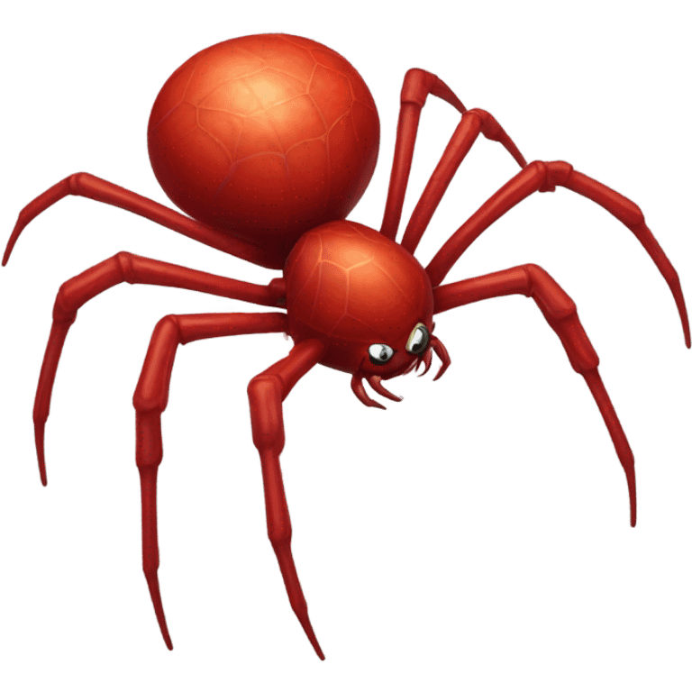 Red spider emoji