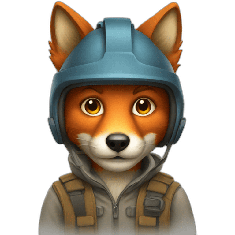 a UX designer fox emoji