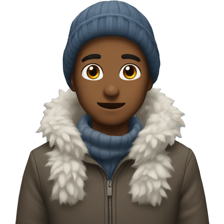 Winter aesthetic emoji