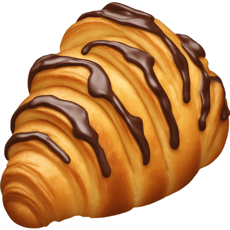 chocolade croissant emoji