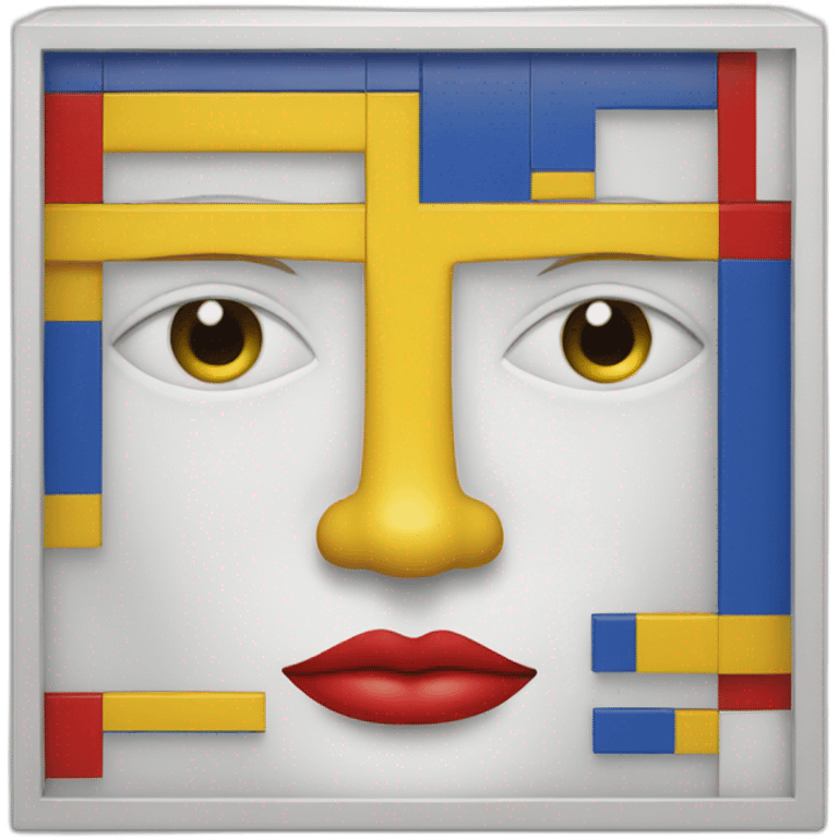 mondrian emoji