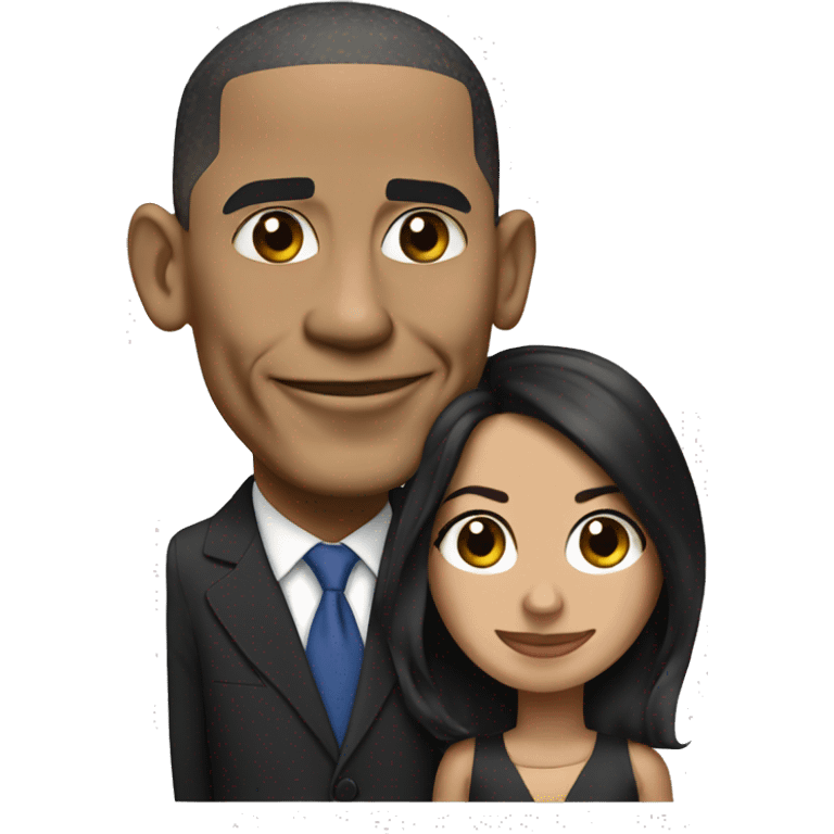 sophie cruz with obama emoji