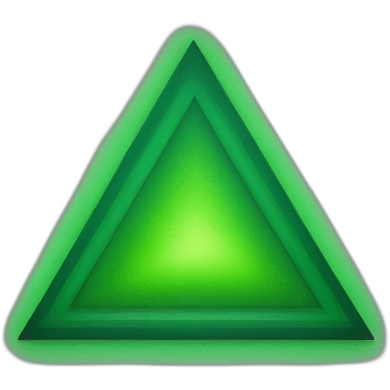 triangle green down emoji