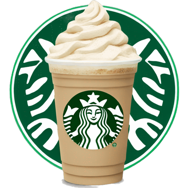 Starbucks frappe emoji