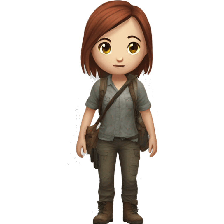 Ellie the last of us Little bit dezoom emoji