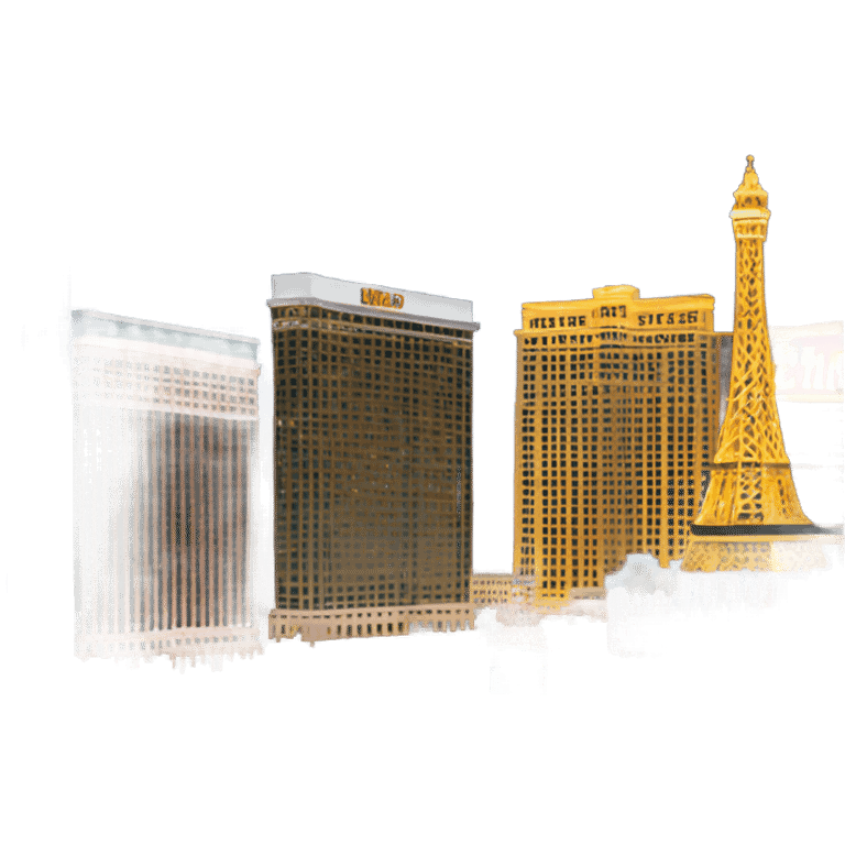 Las Vegas strip at night emoji