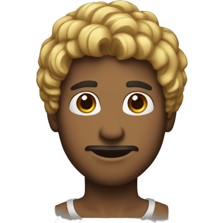 Homem de óculos e cabelo curto  emoji