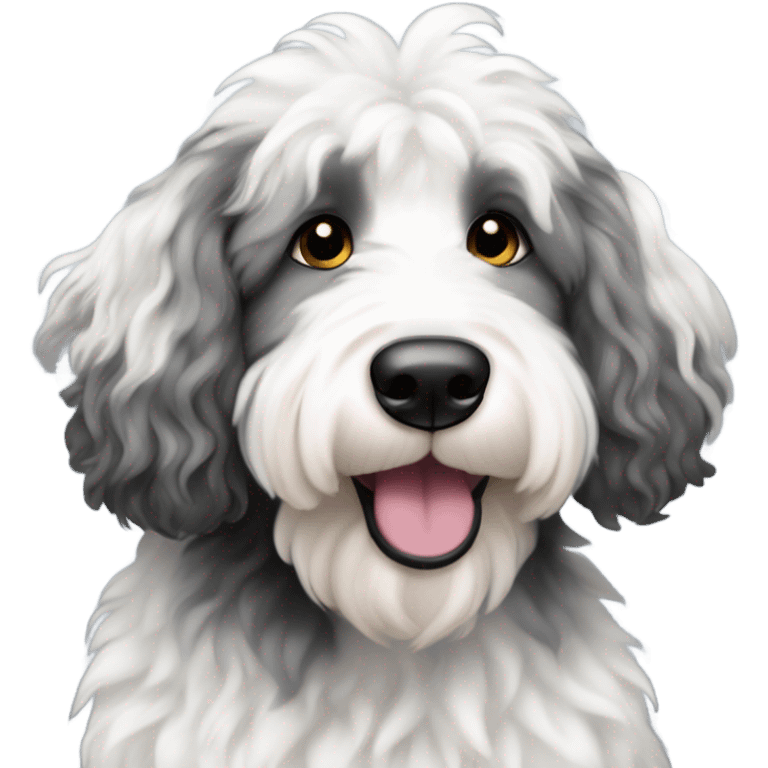 Merle sheepadoodle emoji