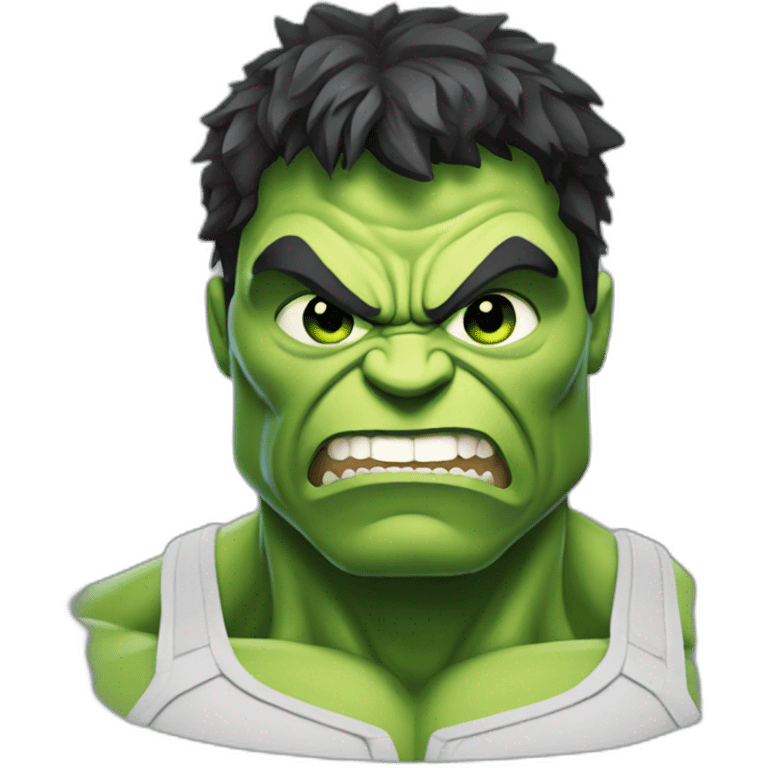 Hulk enfadado emoji