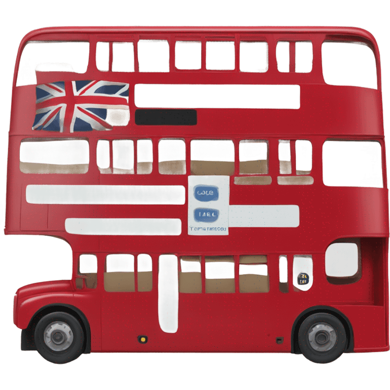 London red bus emoji