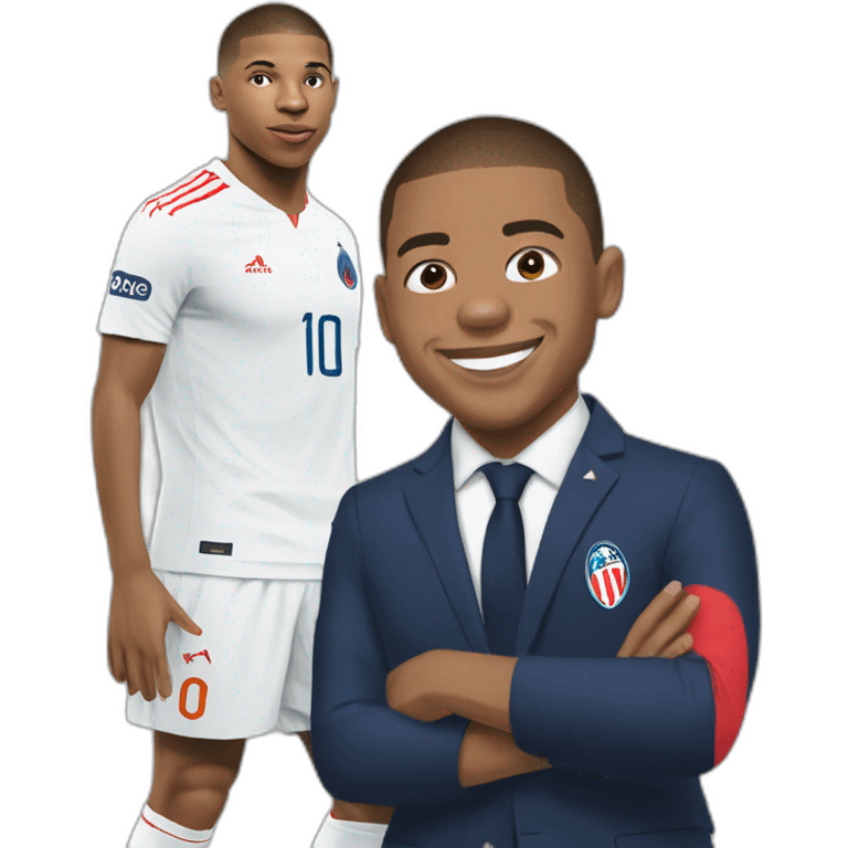 Mbappe sur neymare emoji