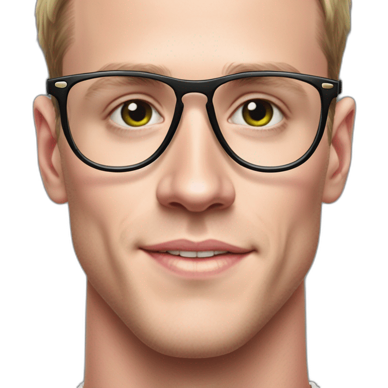 Jonathan Toews wearing glasses as a rainbow musical note with pastel roses emoji