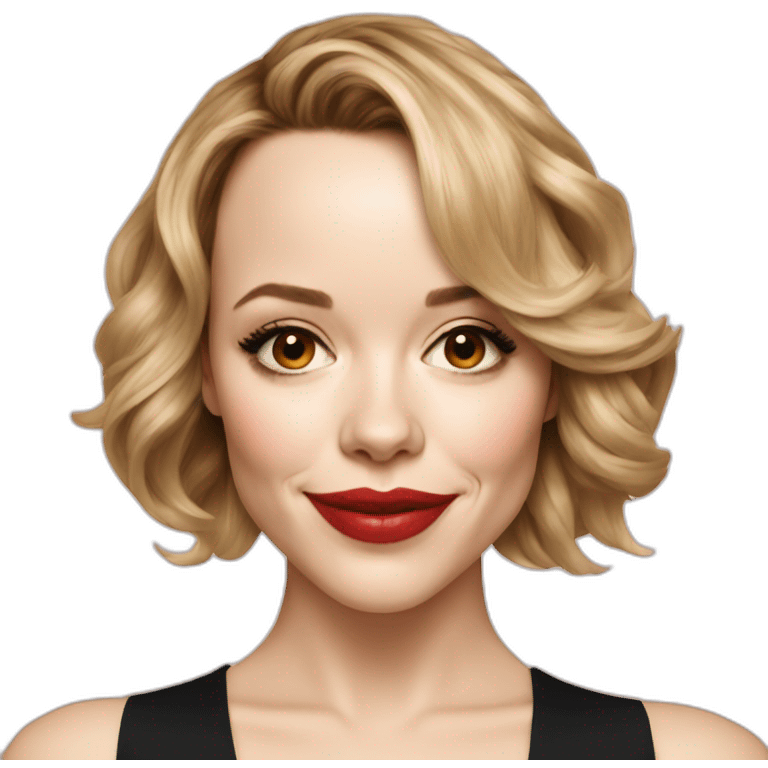 rachel mcadams emoji