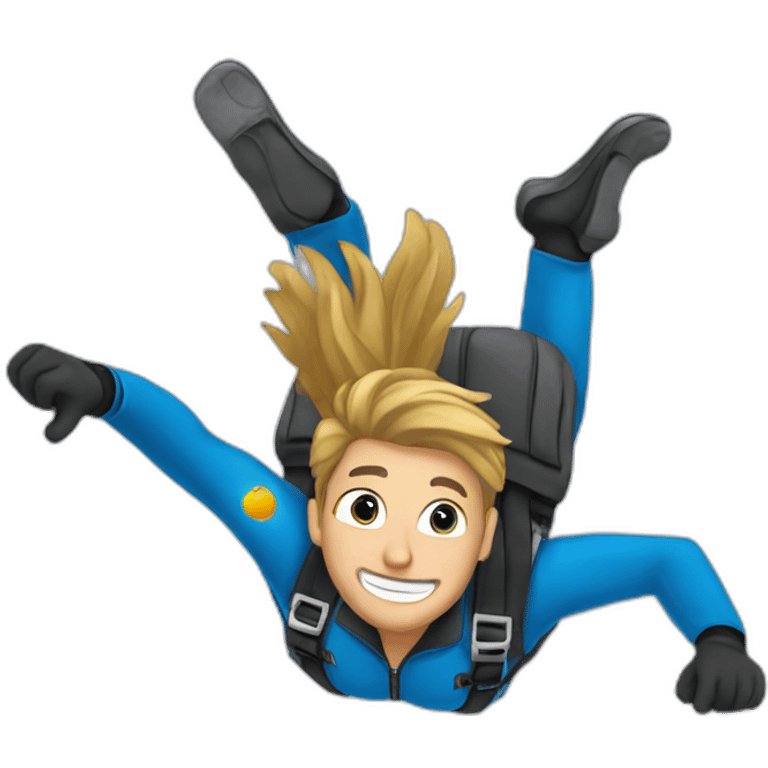 Skydive emoji