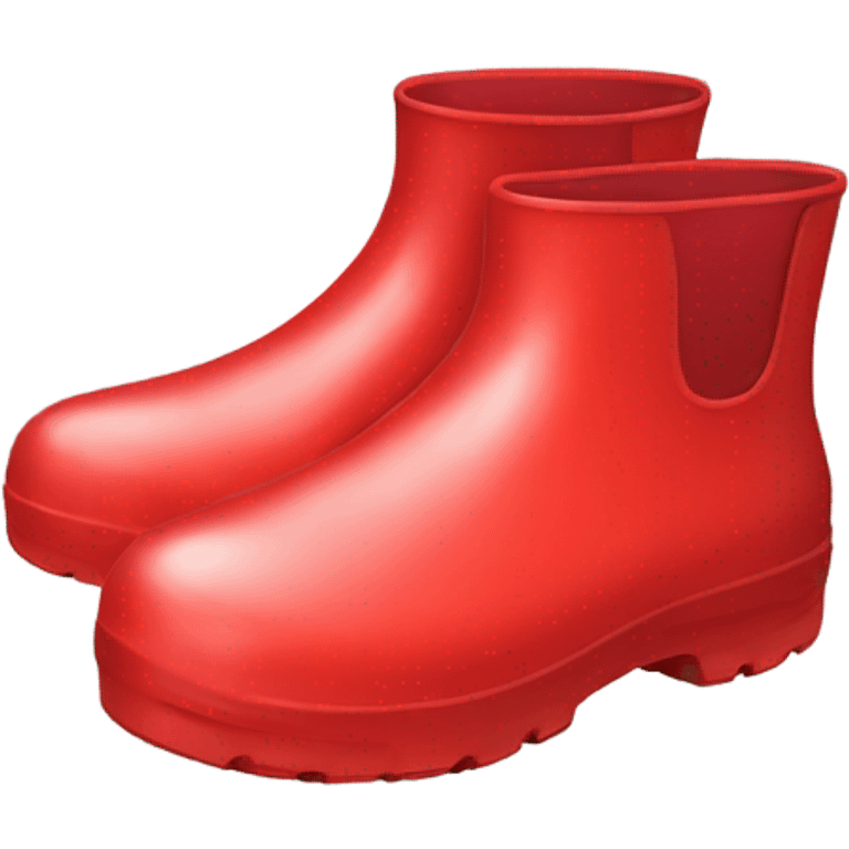 Red Galoshes emoji