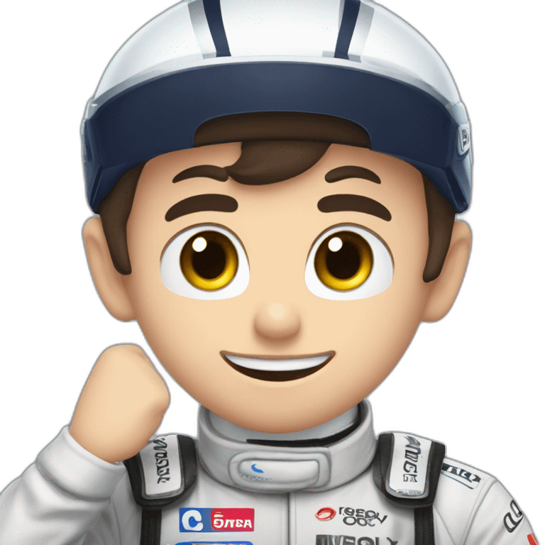 Ocon winning a gp with gasly second emoji