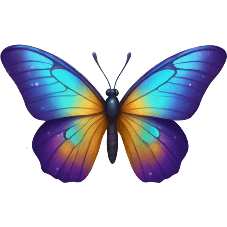 Shiny Nebula Butterfly emoji