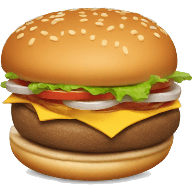 burger king burger  emoji