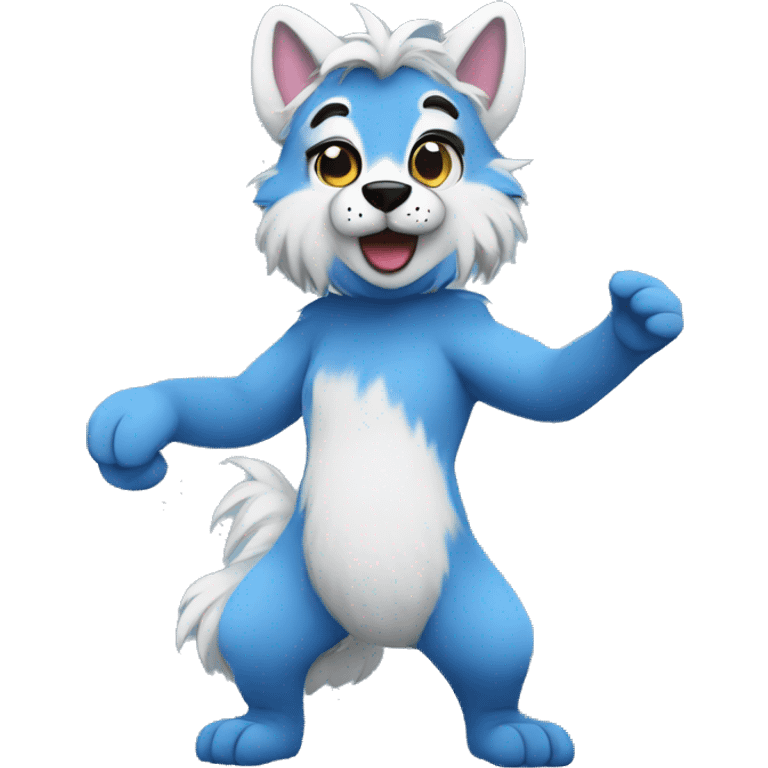 full-body fursuit emoji