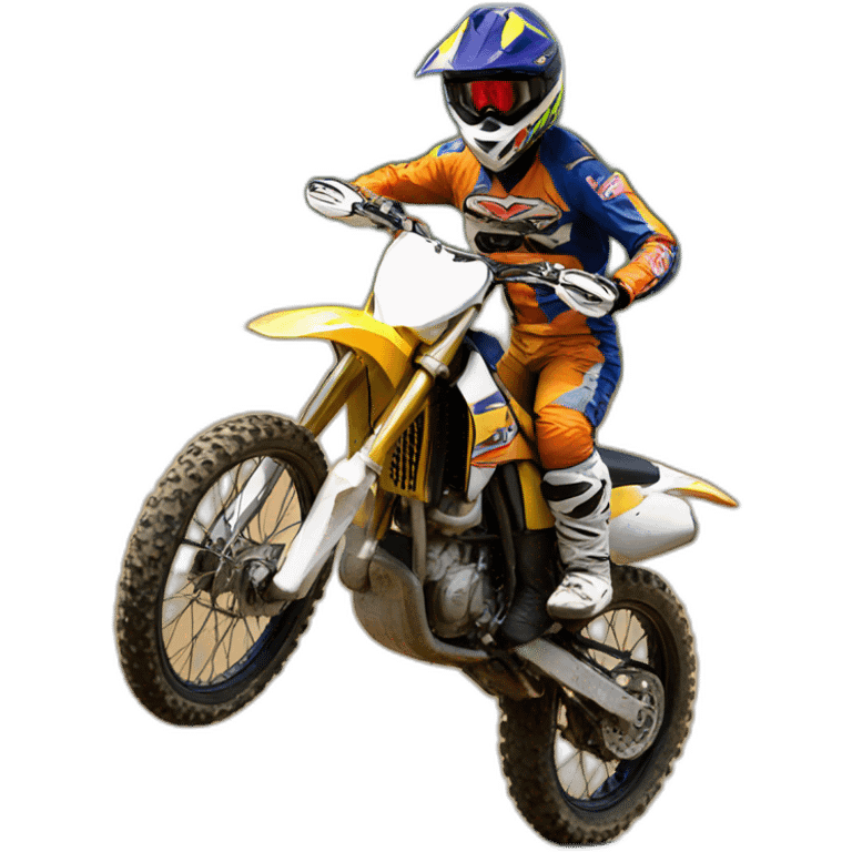 moto cross emoji