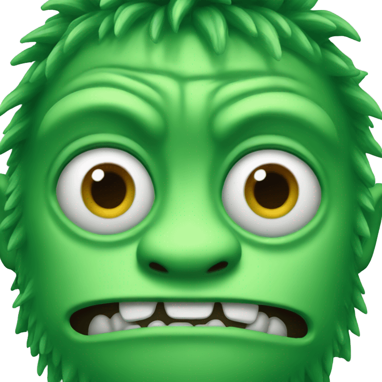 Green monster emoji