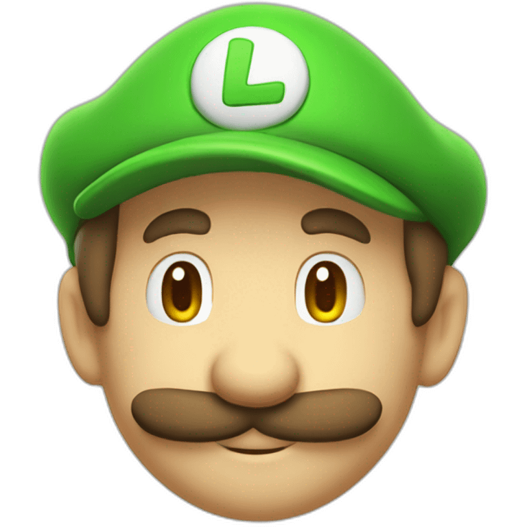 Luigi dreaming emoji