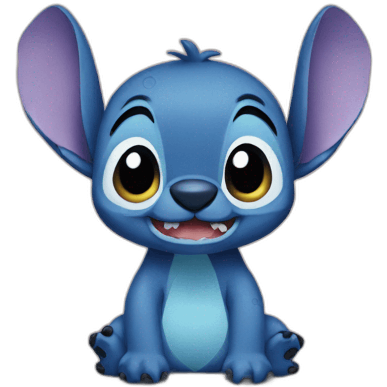 stitch love emoji