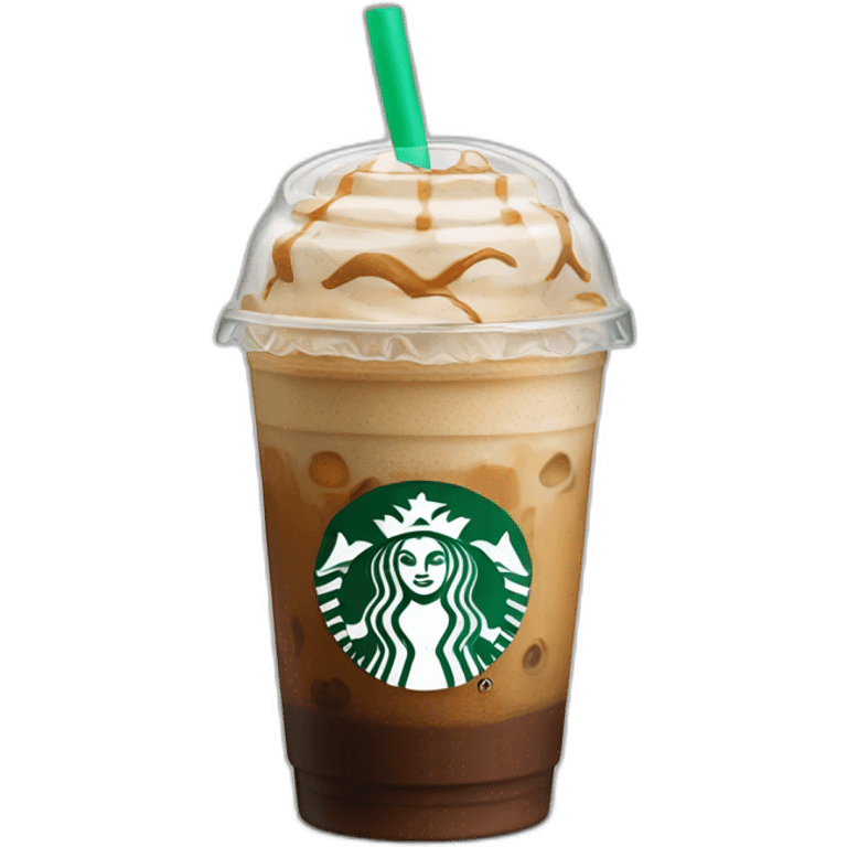 Ice coffee starbuck emoji