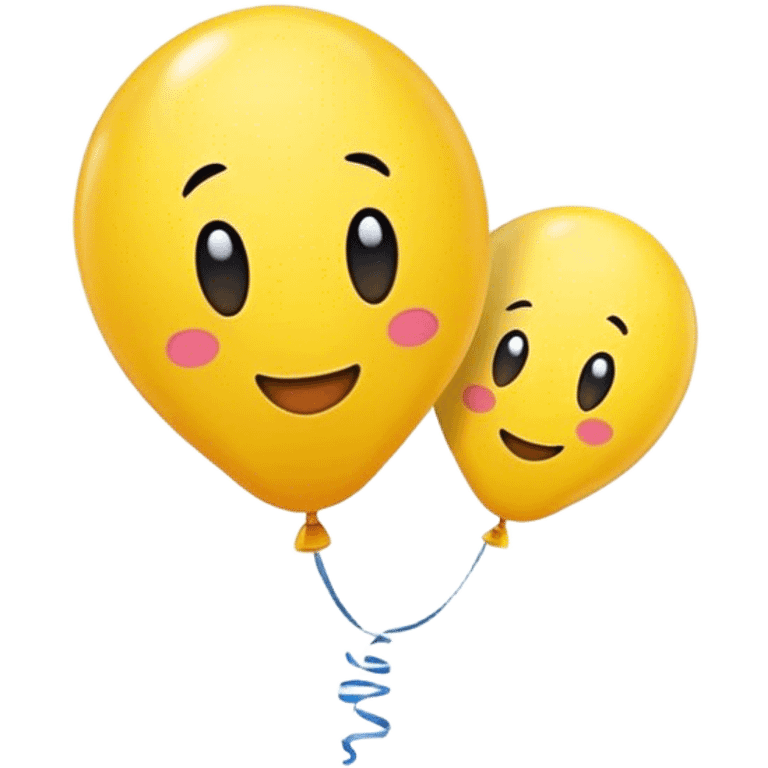 yellow balloon emoji