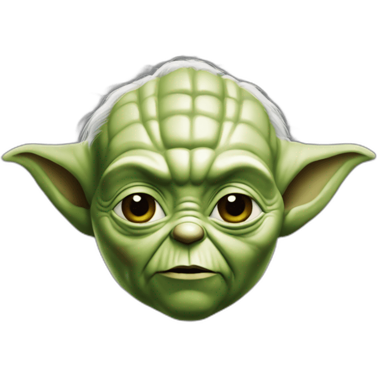 Yoda buven une bièrre emoji